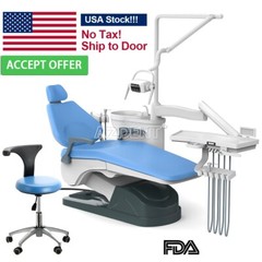 Compensate Wider Dental Unit Chair Computer Control PU Leather+Stool TJ2688-A1