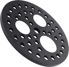 6.5″ Cast Iron Drain Cover with Removable Drain Ports, Garage Drain Cover, Floor