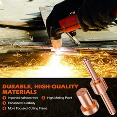 60 Pcs Plasma Cutting Consumables Fit Cut40 50 with Plasma Cutter Torch PT31 LG4