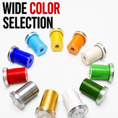 Wired4Signs Snapfix Acrylic Sign Mounting Standoffs Kit Medium 16mm (5/8″)