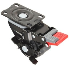 Everbilt 3 in. Black Multi-Purpose 3-in-1 Caster with 220 lbs. Load Rating