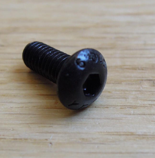 100qty M4-0.7 x 12mm Button Head Socket Cap Screws Steel Black Oxide Allen BHSC