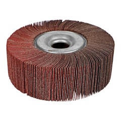 6″ x 2″ x 1″ Inch 80 Grit Bench Pedestal Grinder Premium Unmounted Flap Wheel