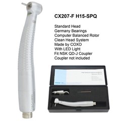 COXO Dental E Generator LED Handpiece High Speed Self Power Turbine 2/4 Hole NSK