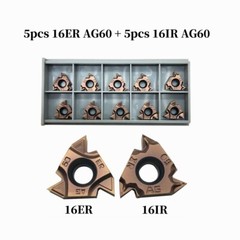 SNR0013M16 Lathe Internal Threading Boring Bar Turning Tool Holder + 10PCS AG60