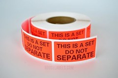 3 Rolls ; 500 Labels Per Roll 1″ x 2″ This Is A Set Do Not Separate Labels