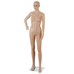 69” Full Body Female Mannequin Dress Form Adjustable Postures for Display