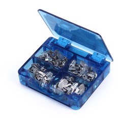 Dental Orthodontic Buccal Tubes 1st/2nd Molar Non-Conv Roth MBT 022 018 AZDENT