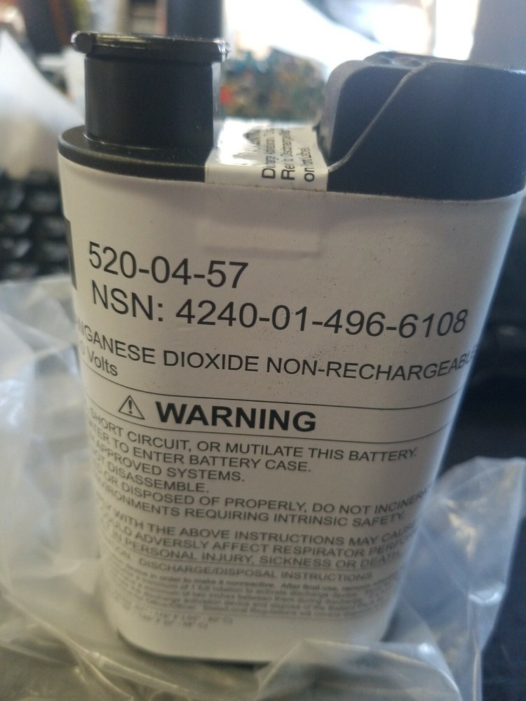 3M 520-04-57R01 LITHIUM MANGANESE DIOXIDE NON-RECHARGEABLE BATTERY Expires 2029