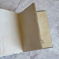 Blue Green Mushroom and Moon Goddess Handmade Junk Journals with Ephemera Folio