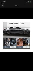 Huatean Home Garage Floor Mat, (7’9″ x 18″) Under Car Waterproof Containment …