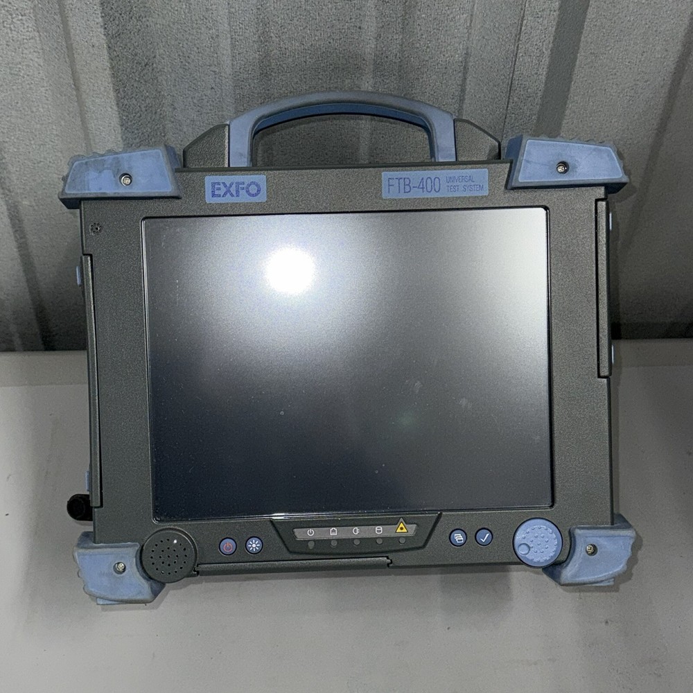 EXFO FTB-400 GP-407 Universal Fiber Optic Test System Mainframe – Tested