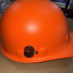 Honeywell Roughneck P2HNQ Orange Hard Hat Type 1 Class C Ratchet Suspension NEW