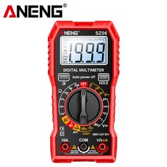 Digital Multimeter Tester AC DC Volt Ohm Amp Clamp Meter Auto Range LCD Handheld