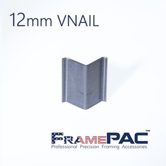 FramePac V Nails for Picture Frames Hardwood 12mm (1/2 Inch) 1/2 inch [12mm]