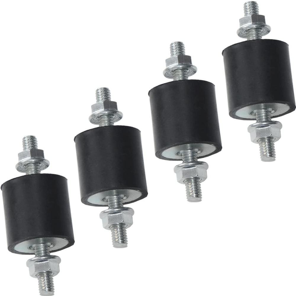 4pcs 25 x 25mm Rubber Mounts Rubber Vibration Isolator Mounts Shock Absorber …