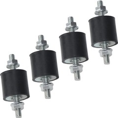 4pcs 25 x 25mm Rubber Mounts Rubber Vibration Isolator Mounts Shock Absorber …