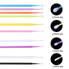 Dental Micro Brush Disposable Materials Tooth Applicators Ultra-fine Regular dn