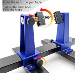 Adjustable Soldering Clamp, PCB Holder Frame and Clamping Kit for Circuit Board