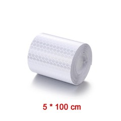 Car Safety Warning Reflective Tape Truck Auto Conspicuity Tape Film Sticker 10Ft