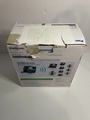 Panasonic Office Phone System Corded Base Station with 4 Lines KX-TGW420B Black