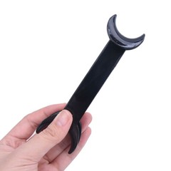 4X Dental Intraoral Cheek Lip Retractor Double-headed T-Shape Opener Black/Clear