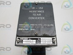 DEVAR 18-152 RESISTANCE TO AIR CONVERTER 0/400F UNMP
