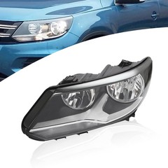 Headlight 2012-2017 Tiguan Left Driver Side Assembly Halogen 5N0941005