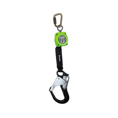 Safewaze 019-5047 Self Retracting Lifeline, 6′ Web w/Rebar Hook & Carabiner