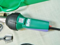 BAK RiOn 120V 1600W Hot Air Tool Welder Metal Case.