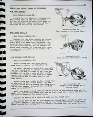 Operators & Parts Manual International Harvester M Grain Drill