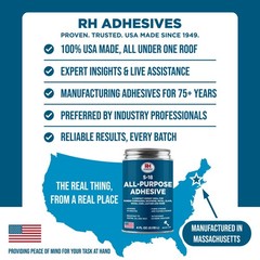 S-18 All-Purpose Adhesive, 4 oz. can – Multi-Purpose, Rubber, Metal, Leather,…