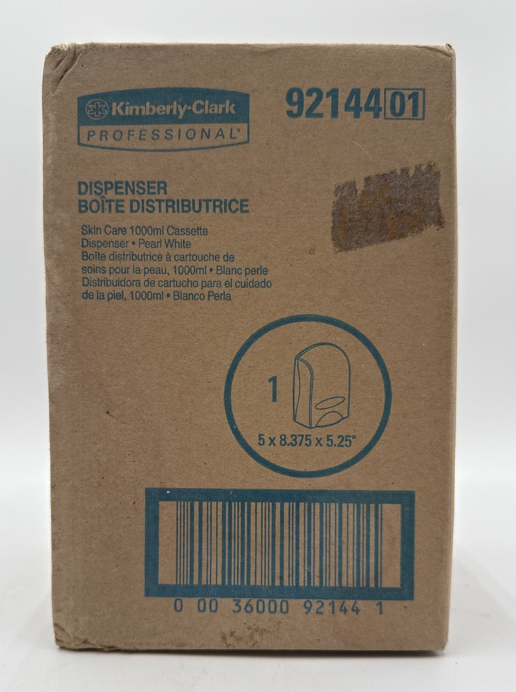 KIMBERLY-CLARK PROFESSIONAL SOAP DISPENSER 9214401 Pearl White-NEW!