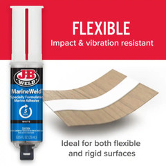 MarineWeld 25 ml 0.85 fl. oz. Epoxy Adhesive