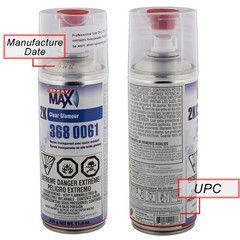 High Gloss Clear Coat Aerosol Spray Paint Automotive Finish 2K Formula