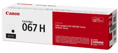 Canon 067 H Black, Cyan, Magenta, Yellow High Yield Toner Cartridges, Pack of 4