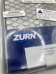 Zurn Elkay LC-CS06SS 6″ Square Stainless Steel Floor Drain Access/Cleanout Metal
