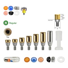 Dental Zest Locator Overdenture Abutment & Accessories for Multi Implant Systems