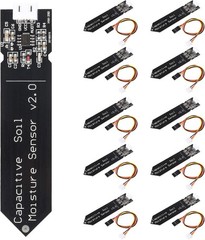 10 Pack Capacitive Soil Moisture Sensor Corrosion Resistant for Arduino Moist…