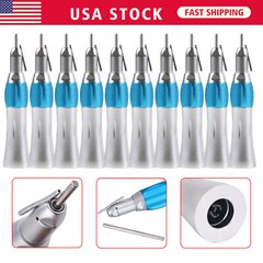 1/5/10Pcs Dental Surgical Straight Handpiece 1:1 With External irrigation Pipe