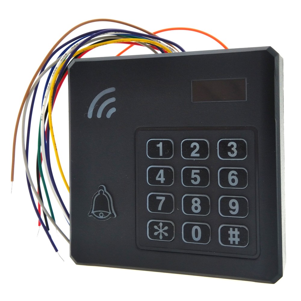RFID Access Control Keypad Waterproof EM Card Reader Door Entry Security System