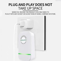 1PCS Plug-In Power Box with US Plug, Wide Voltage Range 90–250V, 2026 Design