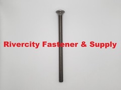 3/8-16×6 Stainless Steel Carriage Bolts 3/8x16x6 Screws 3/8-16 x 6″ 3/8x16x6