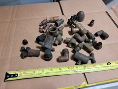 Copper And Brass Mixed Lot Fittings Sweat And Valve Solder Mixed Lot Hm L1