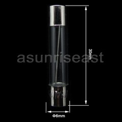 100PCS 3A 250V Quick Fast Blow Glass Tube Fuse 6x30mm F3AL250V Wholesale
