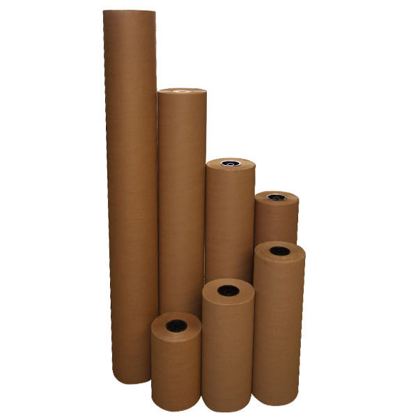 12″ 40 lbs 900′ Brown Kraft Paper Roll Shipping Wrapping Cushioning Void Fill