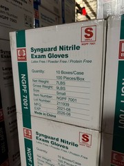 1000pcs Disposable Synguard Nitrile Exam Gloves Medical Gloves Latex Powder Free