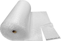 Bubble Cushioning Wrap Roll 48″ Wide x 100 ft – Medium Bubbles 5/16″, Clear