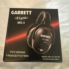 Garrett Ms3 Z-lynk Wireless Headphones for Garrett Metal Detectors 1627710