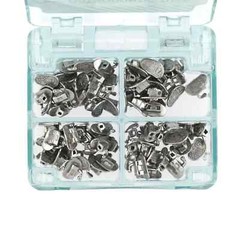 20 Sets Orthodontic Molar Bracket Buccal Tubes Roth MBT 022 1st 2nd ortodoncia